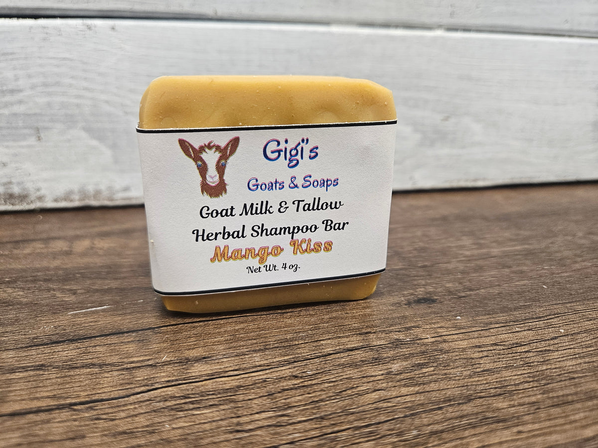 Goat Milk & Tallow Herbal Shampoo Bars