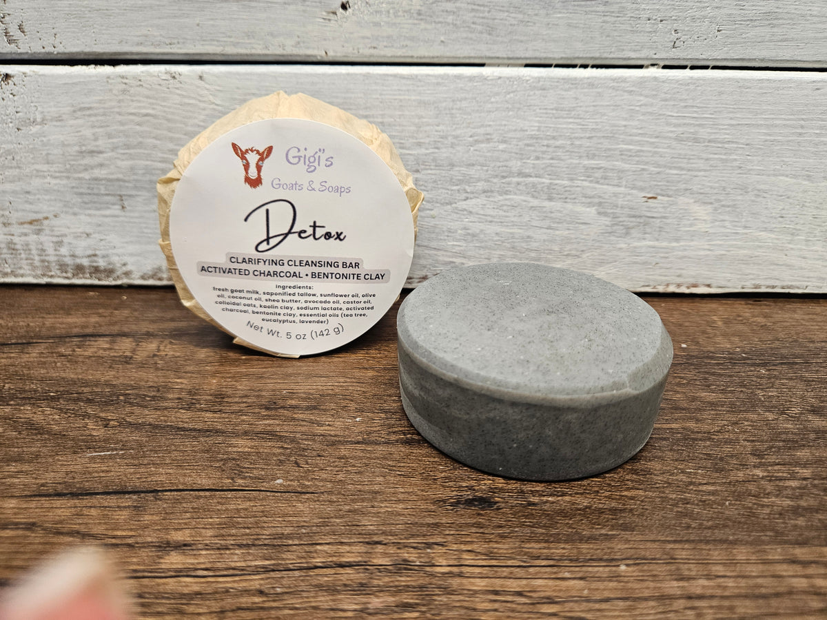 Detox – Clarifying Goat Milk Cleansing Bar