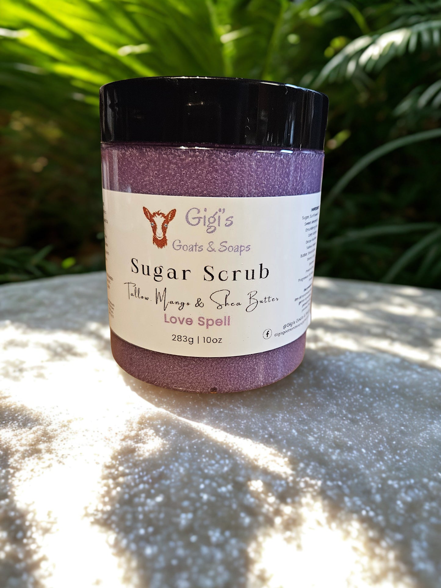 Gigi’s Sugar Scrub – Tallow, Mango & Shea Butter