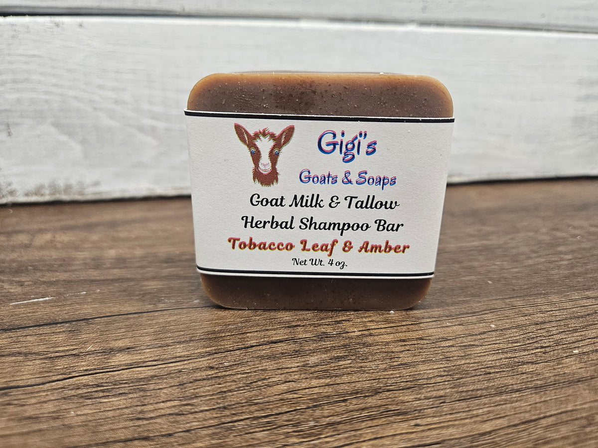 Goat Milk & Tallow Herbal Shampoo Bars