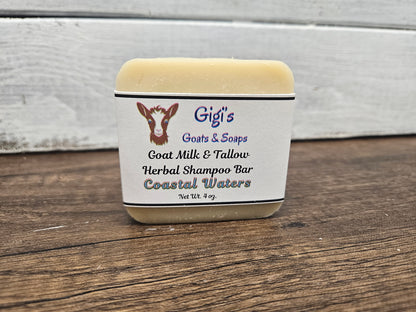 Goat Milk & Tallow Herbal Shampoo Bars