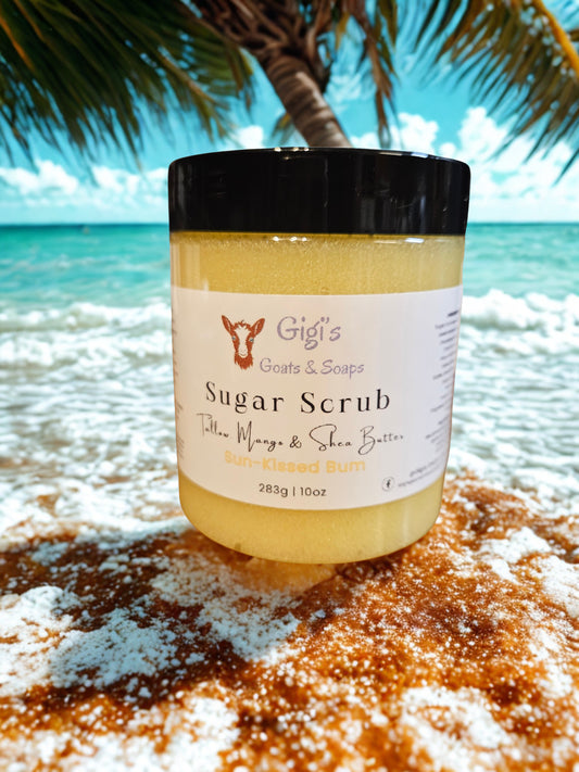 Gigi’s Sugar Scrub – Tallow, Mango & Shea Butter