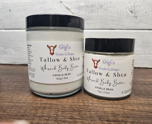 Whipped Tallow & Shea Butter
