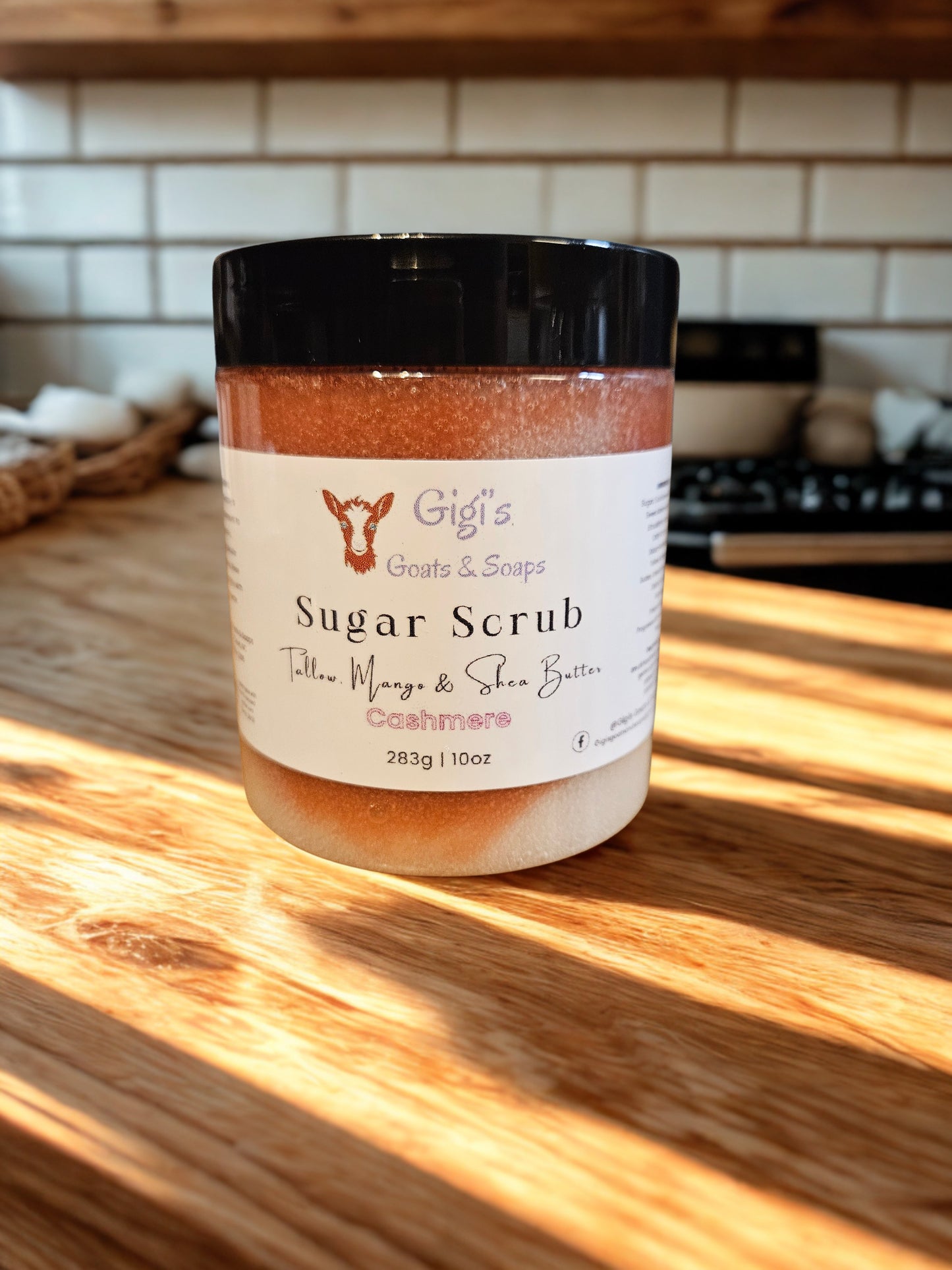 Gigi’s Sugar Scrub – Tallow, Mango & Shea Butter