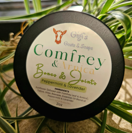Gigi's Goats & Soaps Comfrey & Arnica Slave
