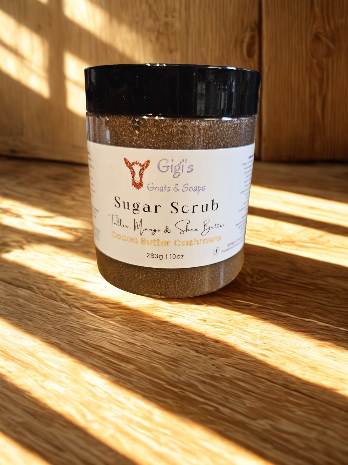 Gigi’s Sugar Scrub – Tallow, Mango & Shea Butter