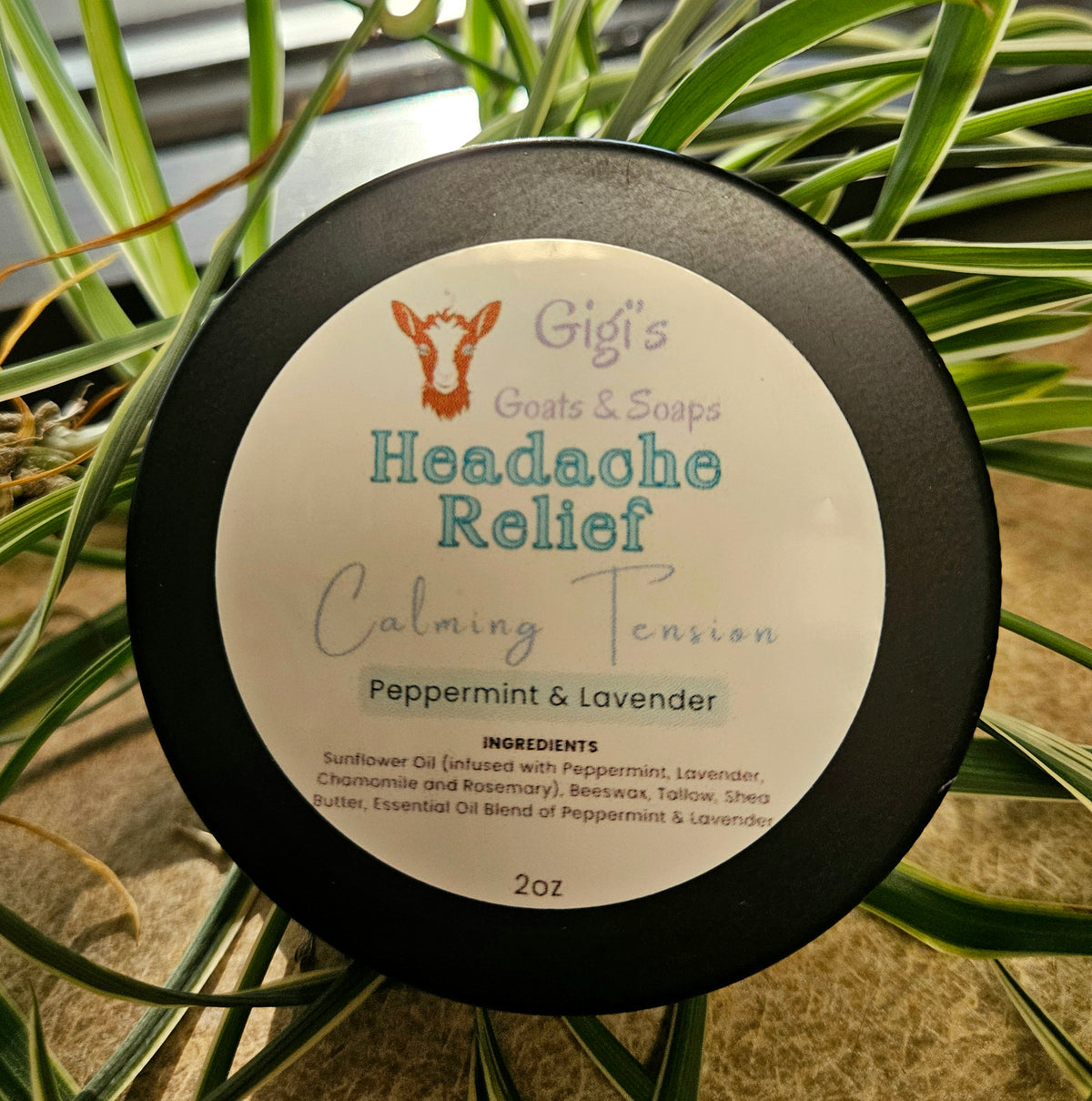 Gigi's Goats & Soaps Headache Salve
